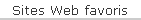 Sites Web favoris